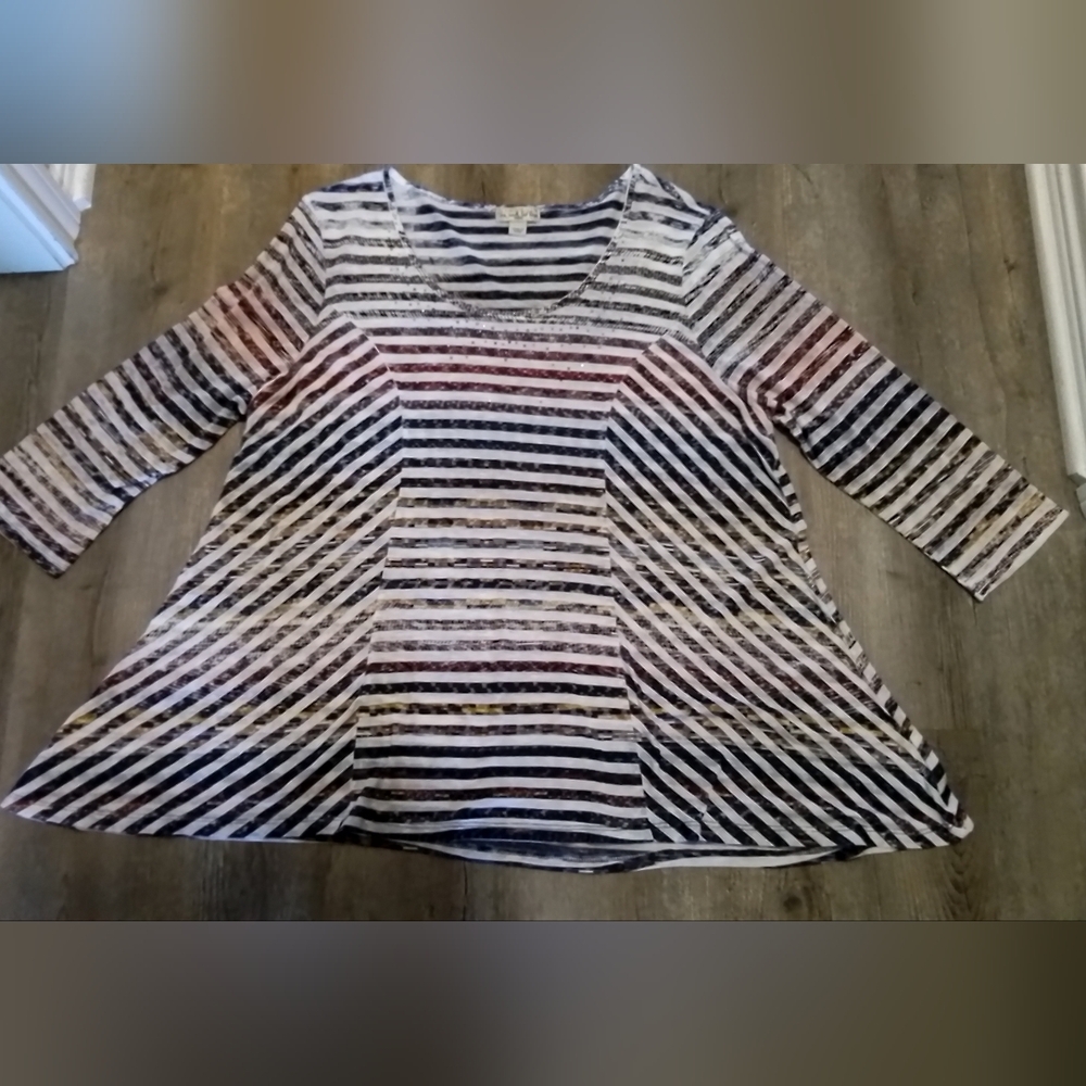 Striped Multicolor Top